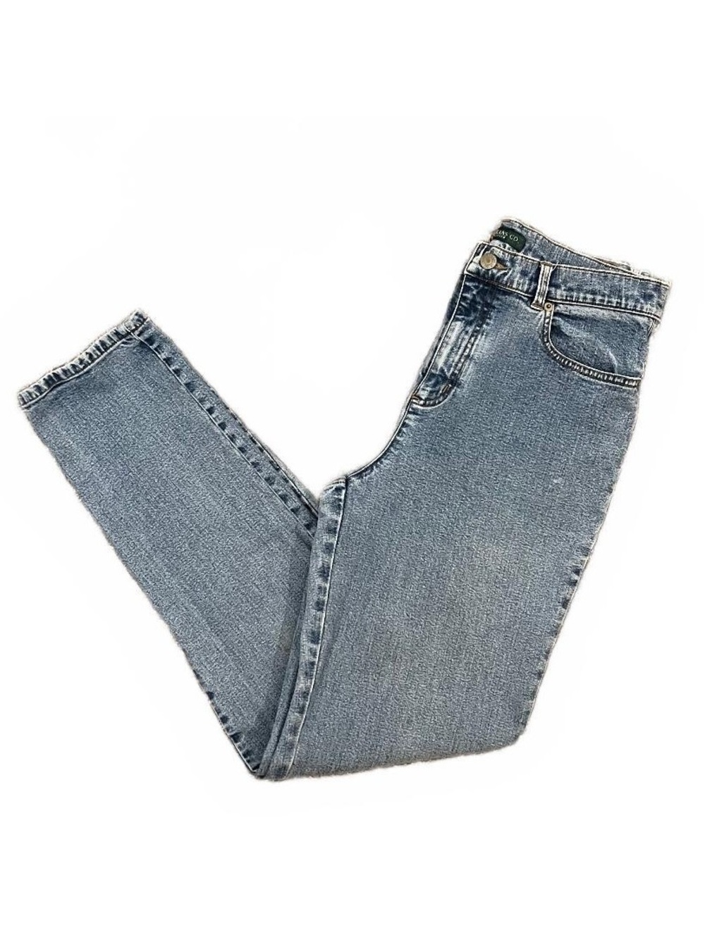 Vintage 1990’s Ralph Lauren Light Wash Straight Leg Denim Jeans Classic Western